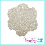 LACE - CROCHET-BLOW PETAL-COTTON(CREAM)